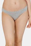 Zivame Anti-Microbial Low Rise Full Coverage Bikini Panty (Pack of 3) - Multicolor — thumbnail 6